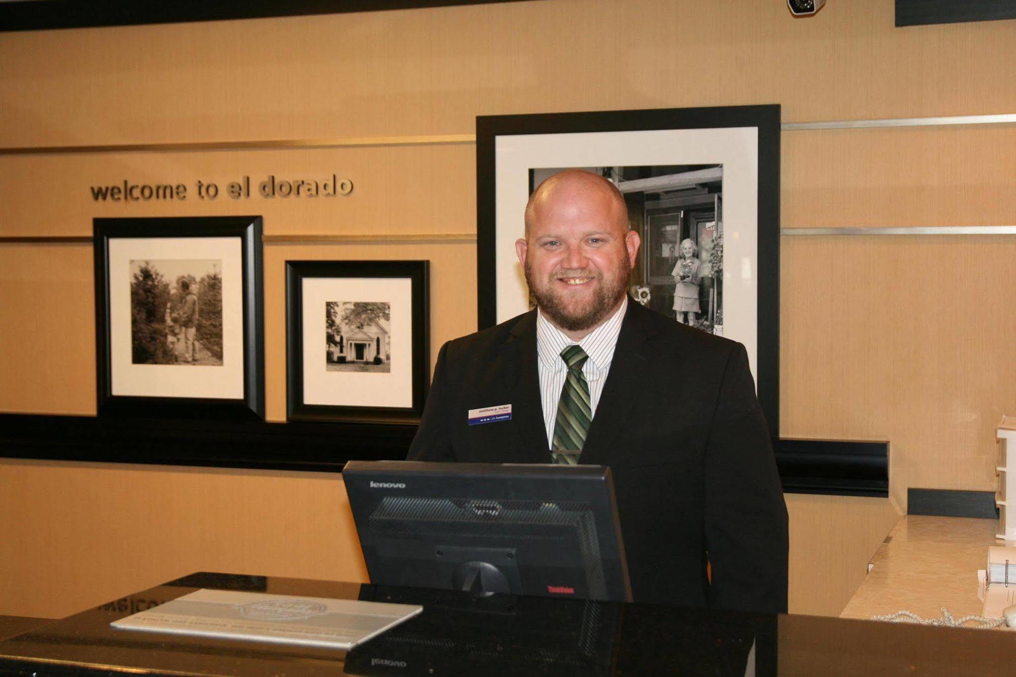Hampton Inn El Dorado Interiør bilde